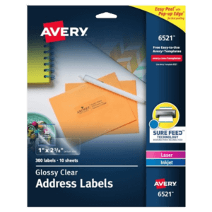 Avery Printable Inkjet Labels